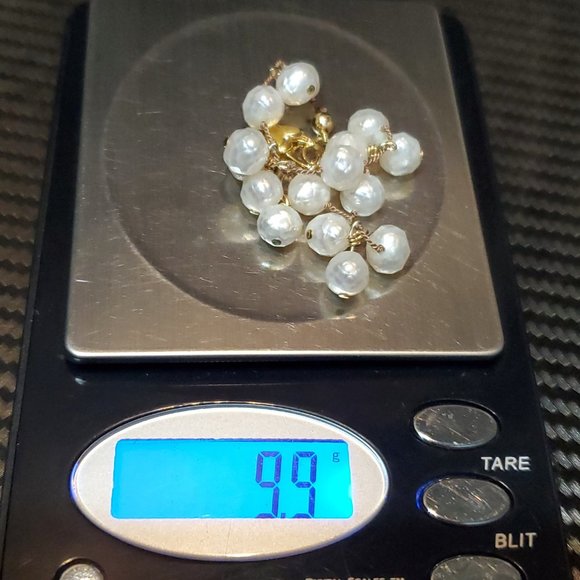 7 Inch 925 Sterling Silver & Cord Genuine Pearls Bracelet - Picture 6 of 6